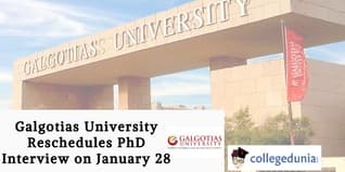 Galgotias University Reschedules PhD Interview on January 28; Check Details Here